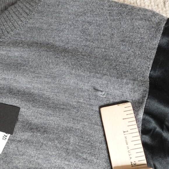 Rag & Bone Womens Sweater XS Grey Merino Wool Silk Sadie NEW Read - Picture 8 of 14